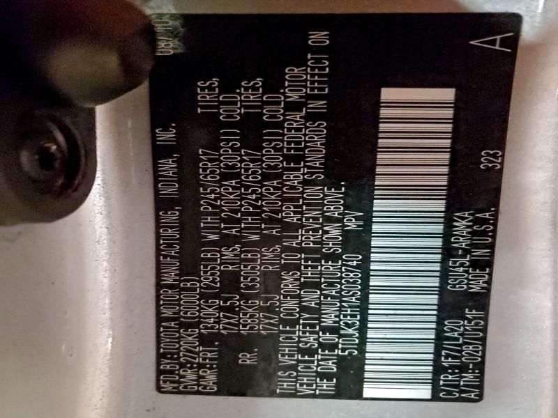 2010 Toyota Highlander se