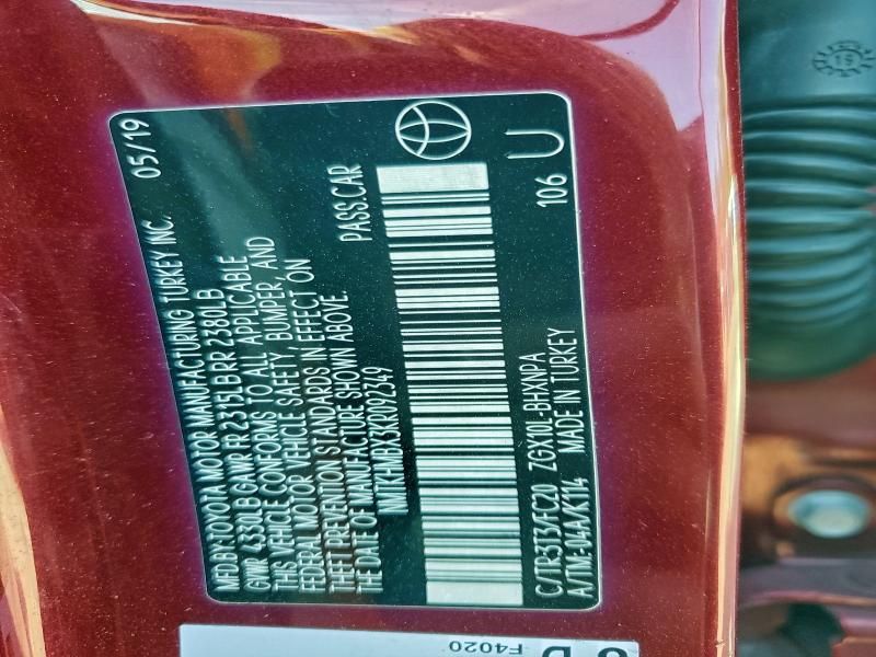 2019 Toyota C-hr xle