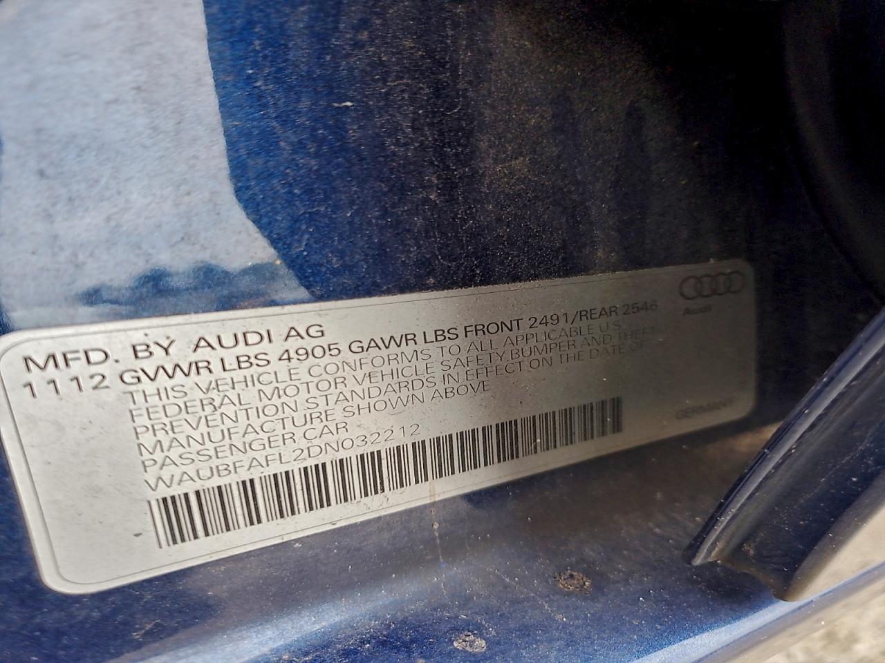 2013 Audi A4 Premium