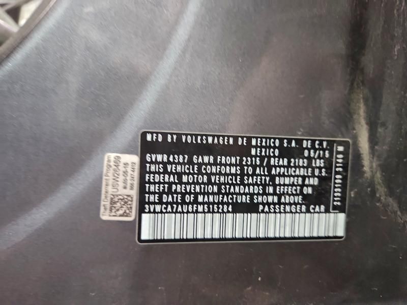 2015 Volkswagen Golf Sportwagen tdi s