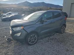 Ford salvage cars for sale: 2018 Ford Ecosport Titanium