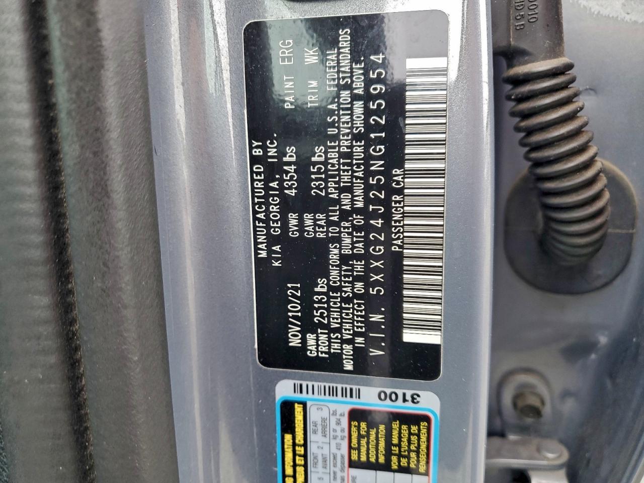 2022 KIA K5 lx
