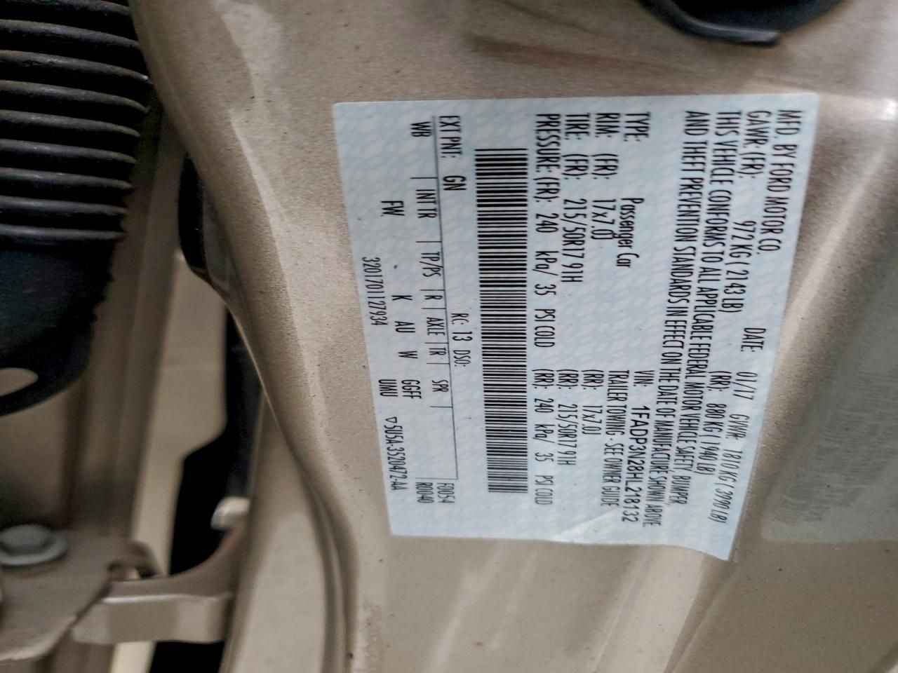 2017 Ford Focus Titanium