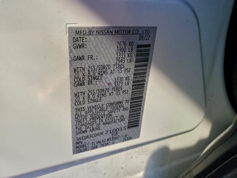 2023 Nissan Pathfinder sl