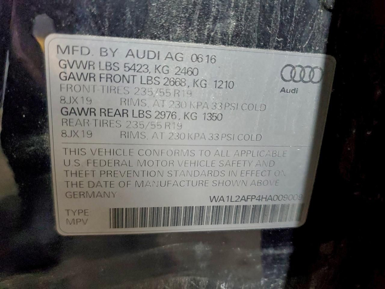 2017 Audi Q5 Premium Plus