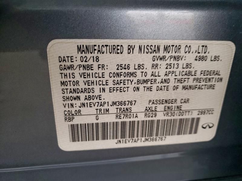 2018 Infiniti Q50 Luxe