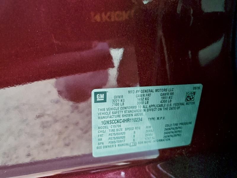 2017 Chevrolet Tahoe C1500 Premier