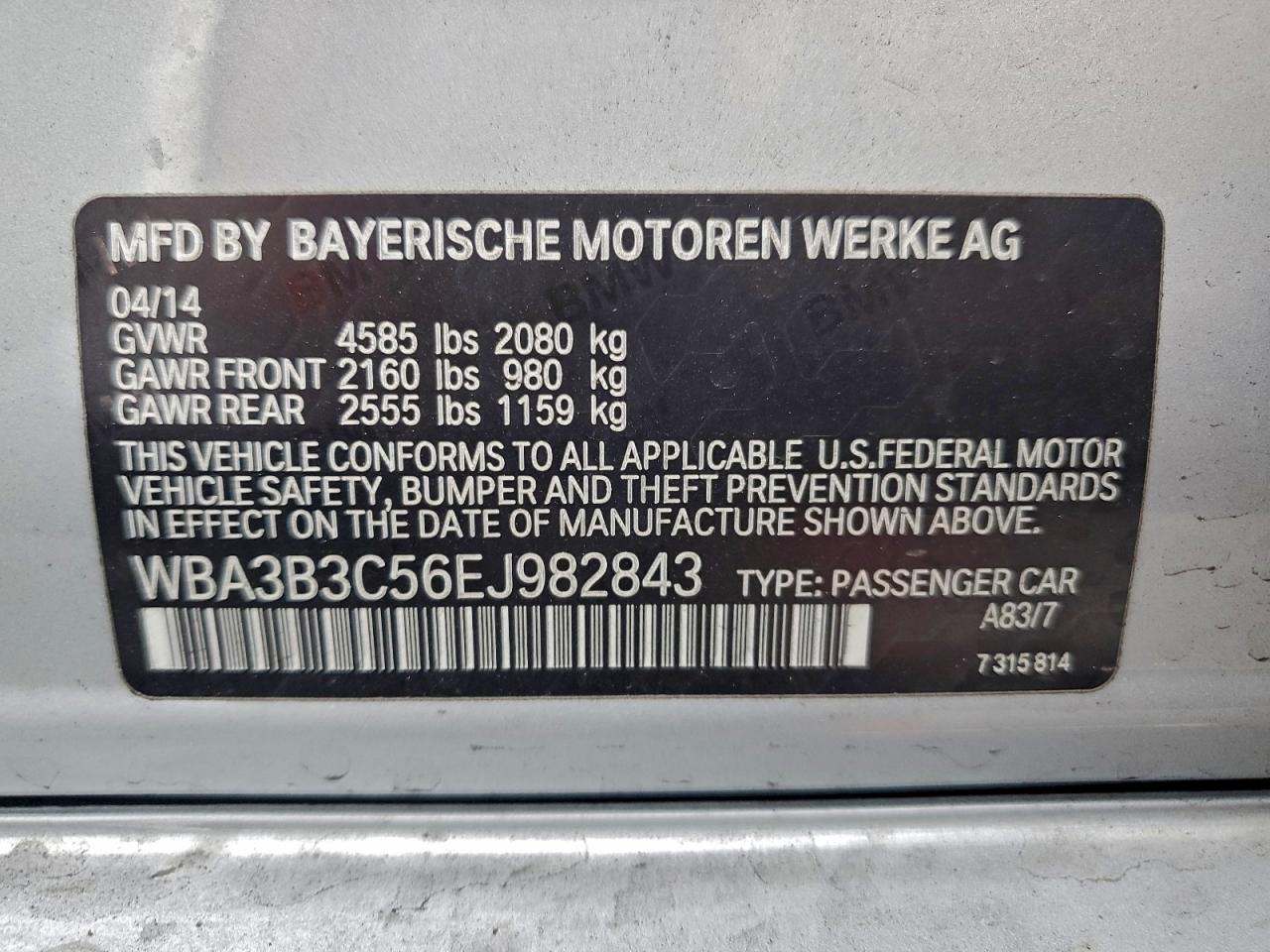 2014 BMW 328 xi