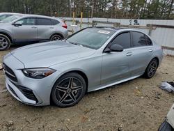 Mercedes-Benz C-class salvage cars for sale: 2024 Mercedes-Benz C 300 4matic