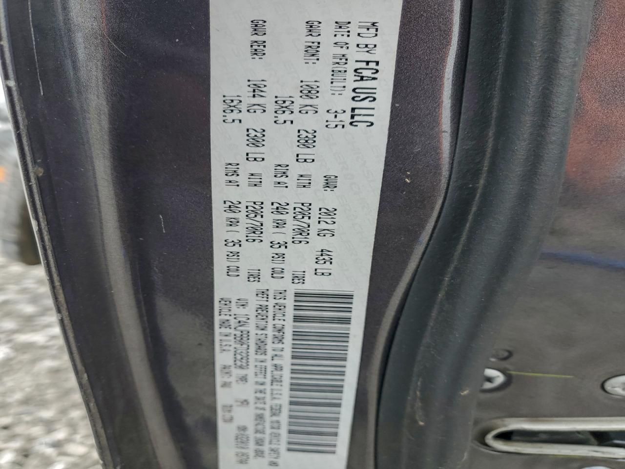 2015 Jeep Patriot Sport