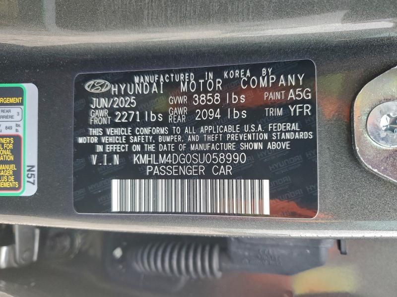 2025 Hyundai Elantra sel Sport