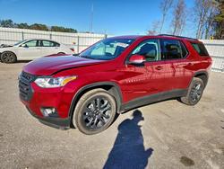 Salvage cars for sale from Copart Dunn, NC: 2021 Chevrolet Traverse rs