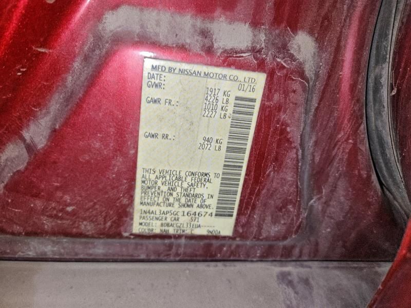 2016 Nissan Altima 2.5