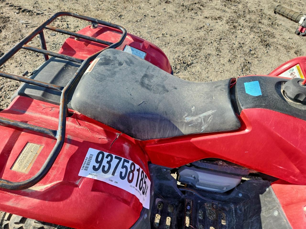 2018 Honda Fourtrax Recon ATV