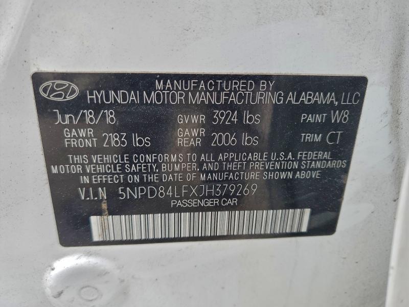 2018 Hyundai Elantra sel