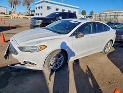 Ford salvage cars for sale: 2018 Ford Fusion se