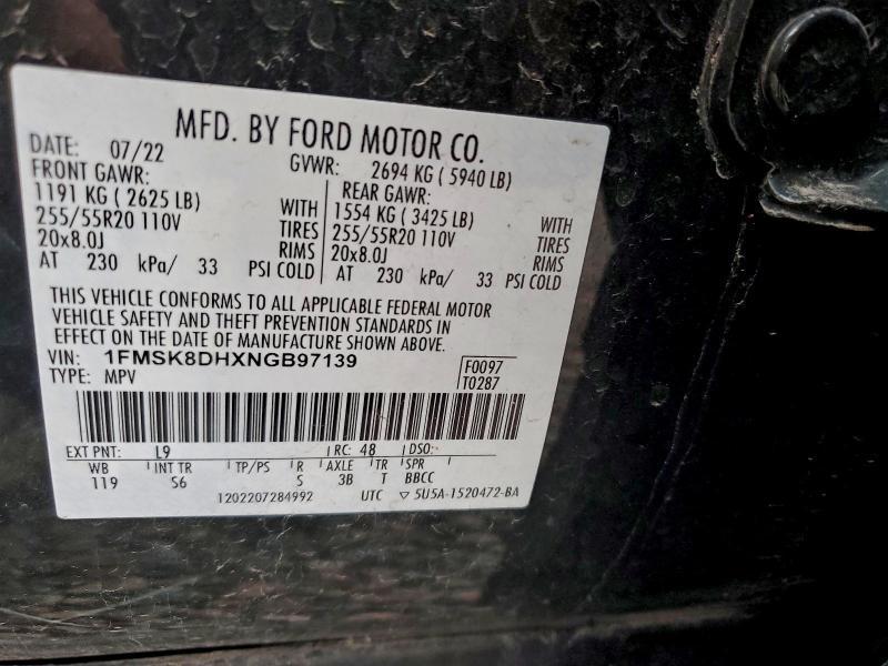 2022 Ford Explorer xlt