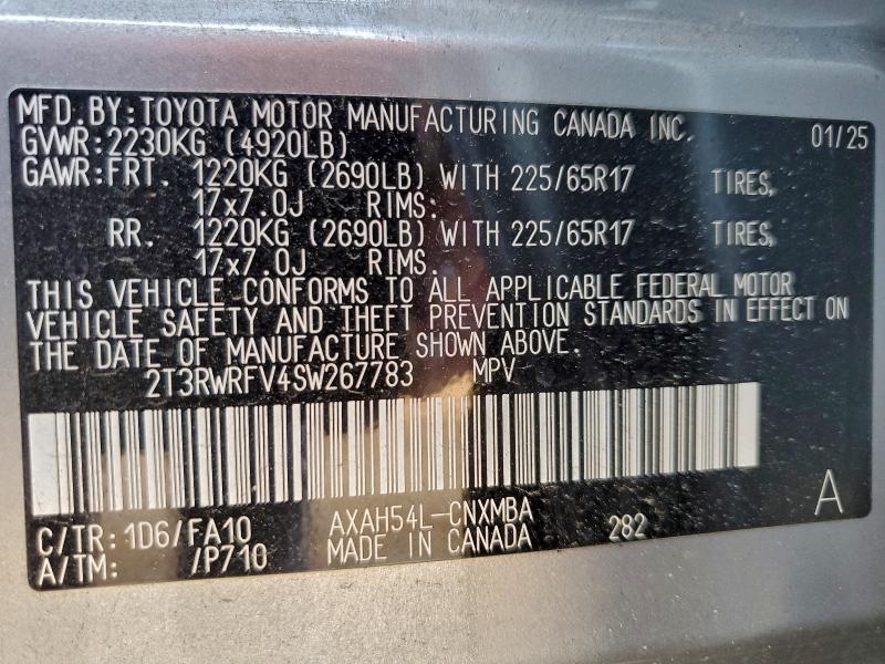 2025 Toyota Rav4 Hybrid xle