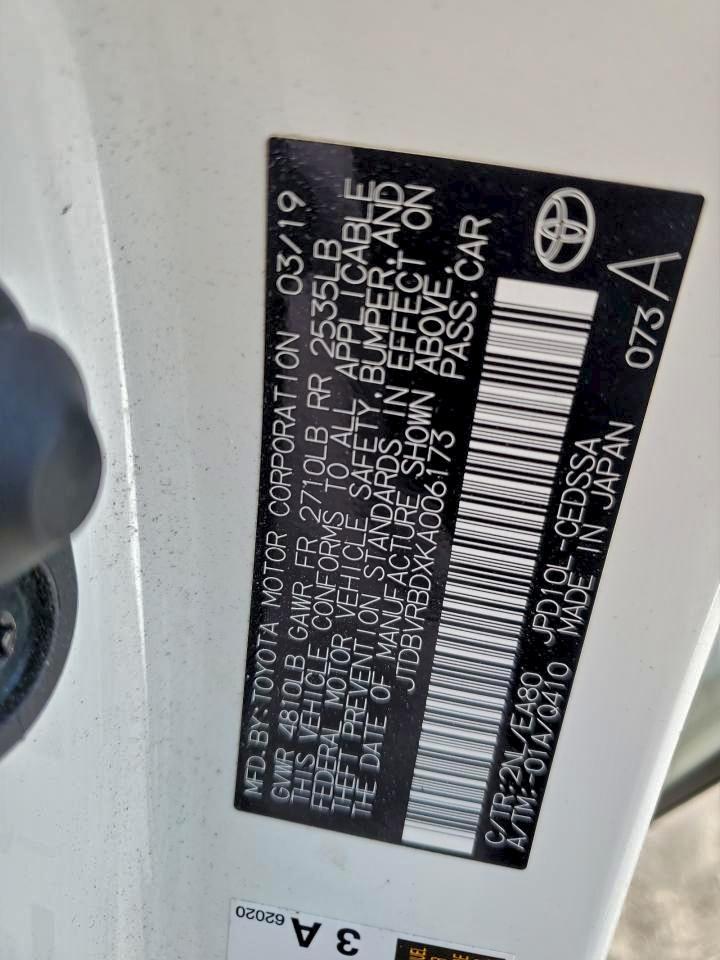 2019 Toyota Mirai