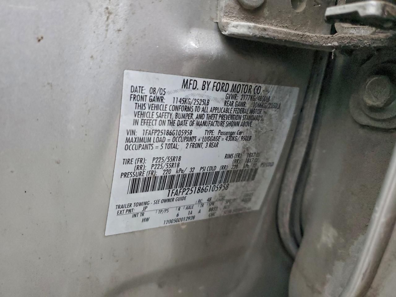 2007 Ford Five Hundred Limited