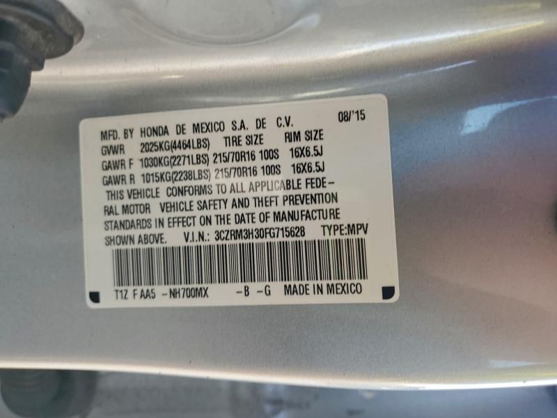 2015 Honda Cr-v lx