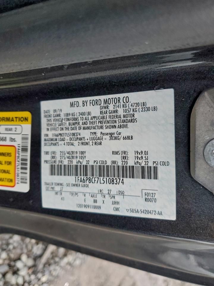 2020 Ford Mustang gt