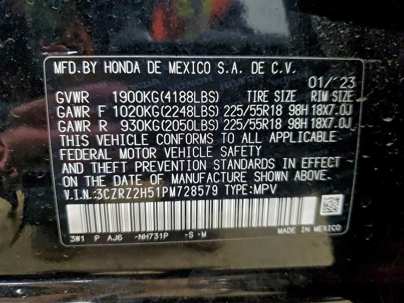 2023 Honda Hr-v Sport