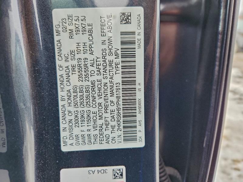 2023 Honda Cr-v Sport Touring