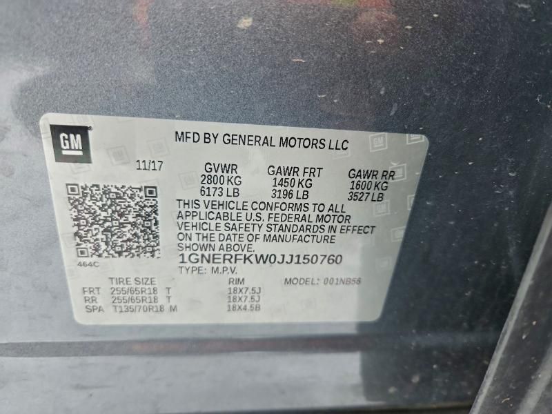 2018 Chevrolet Traverse ls