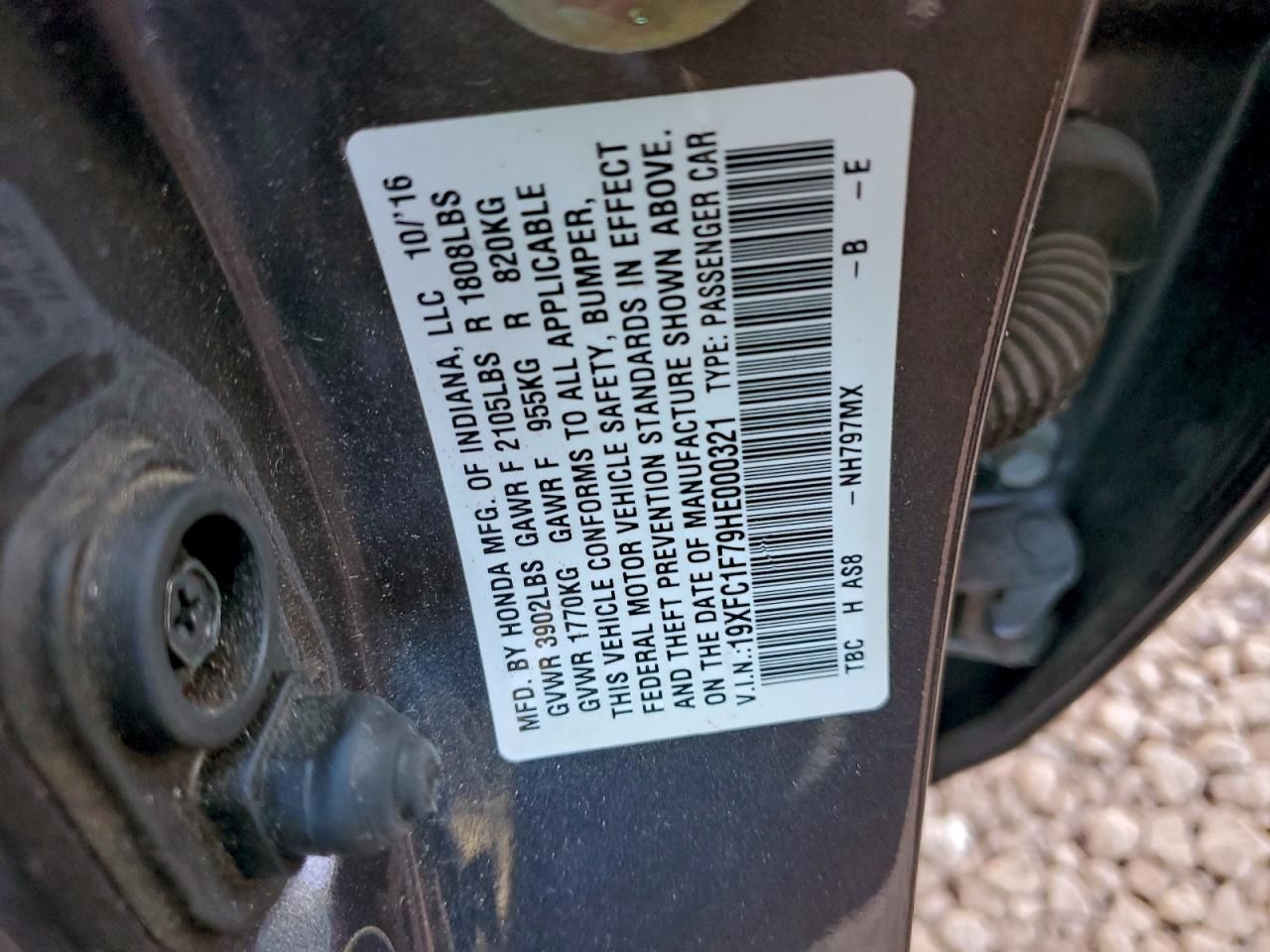 2017 Honda Civic exl