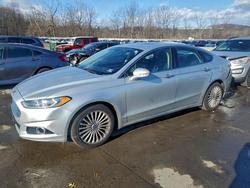 Ford salvage cars for sale: 2016 Ford Fusion Titanium