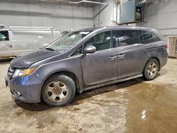 Salvage cars for sale from Copart Atlantic Canada Auction, NB: 2015 Honda Odyssey Touring