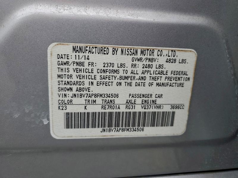 2015 Infiniti Q50 Base
