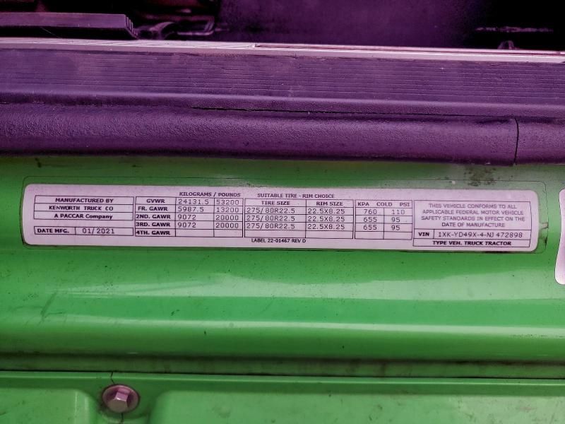 2022 Kenworth T680 Semi Truck