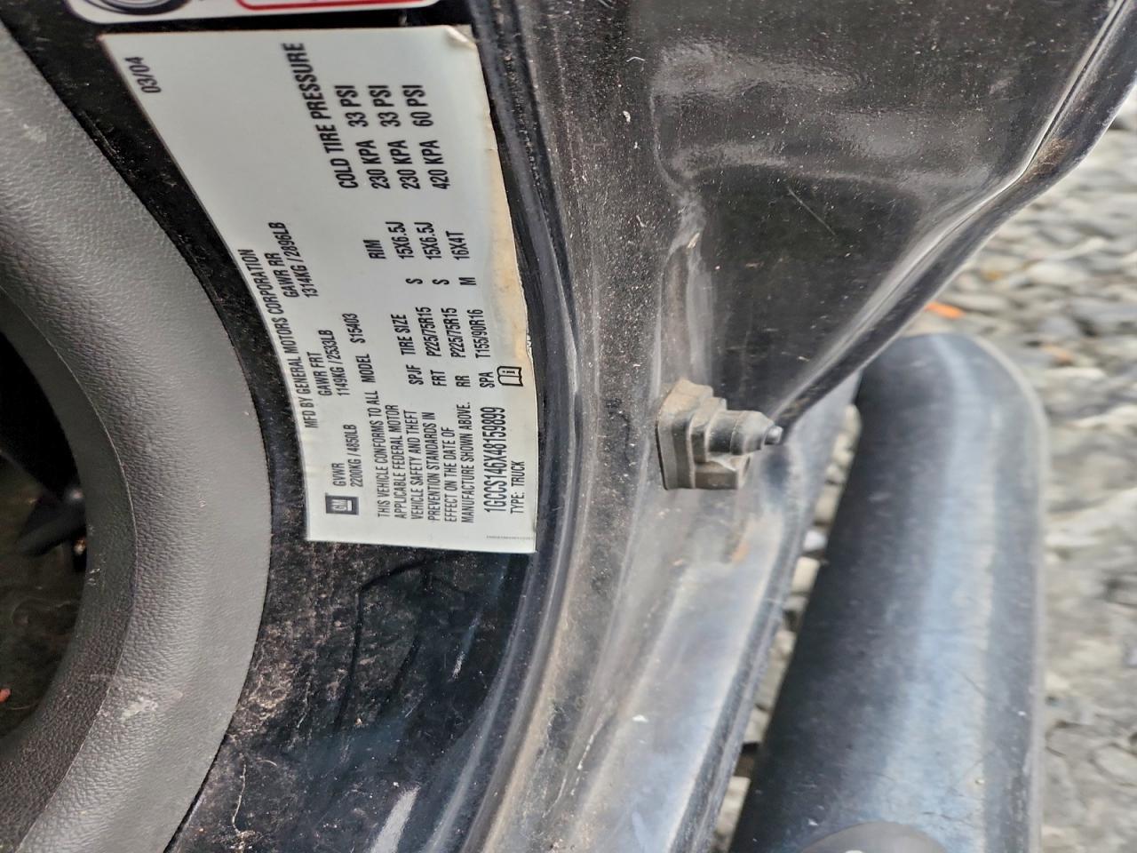 2004 Chevrolet Colorado