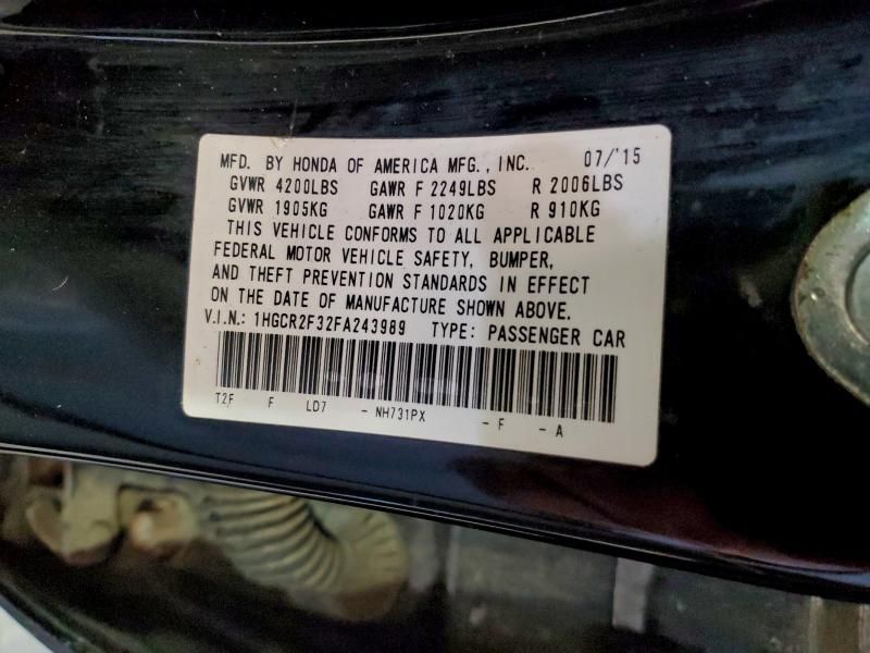 2015 Honda Accord lx