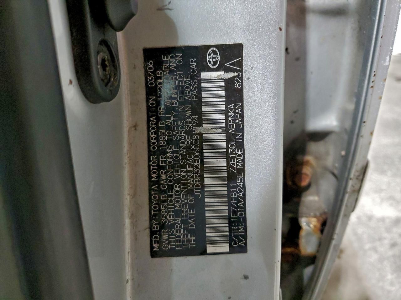 2006 Toyota Corolla ce