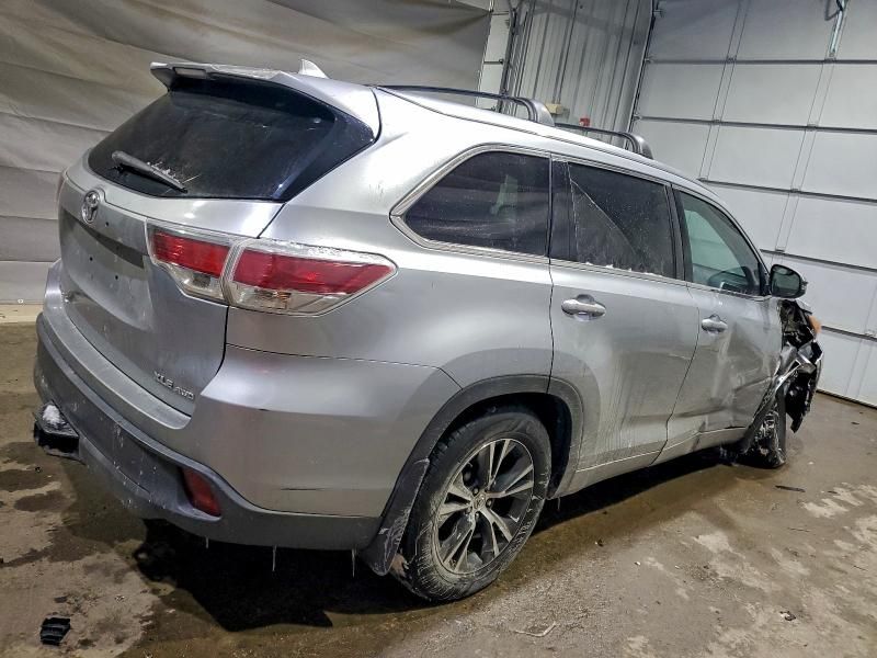 2016 Toyota Highlander xle