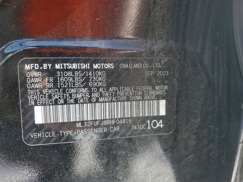 2024 Mitsubishi Mirage G4 es