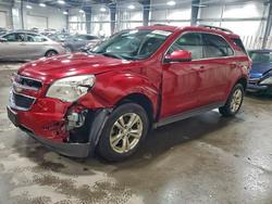 Salvage cars for sale from Copart Ham Lake, MN: 2014 Chevrolet Equinox lt