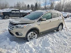 Ford salvage cars for sale: 2018 Ford Escape se