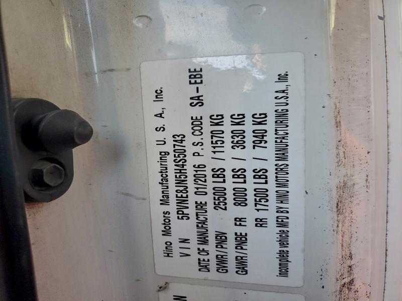 2017 Hino 258/268 Rollback Truck