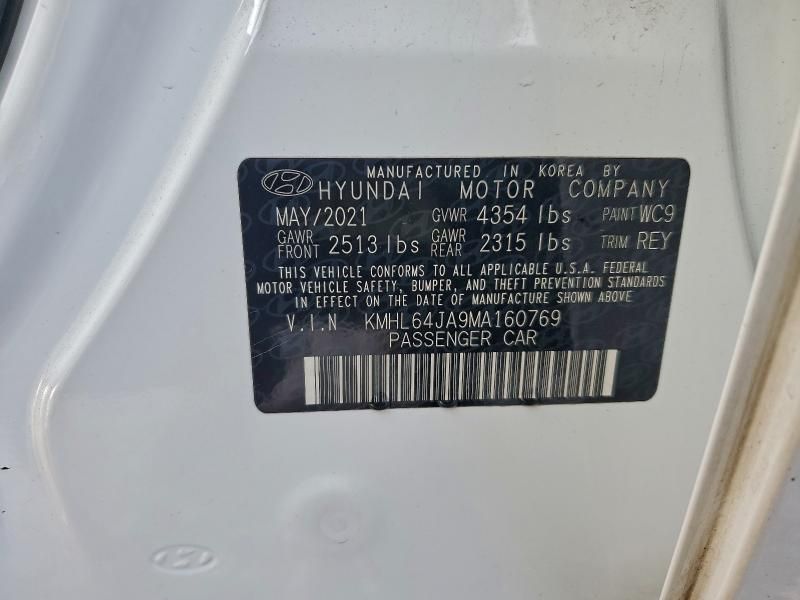 2021 Hyundai Sonata sel