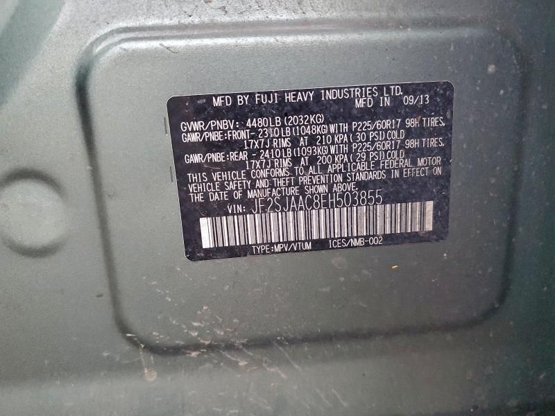 2014 Subaru Forester 2.5i