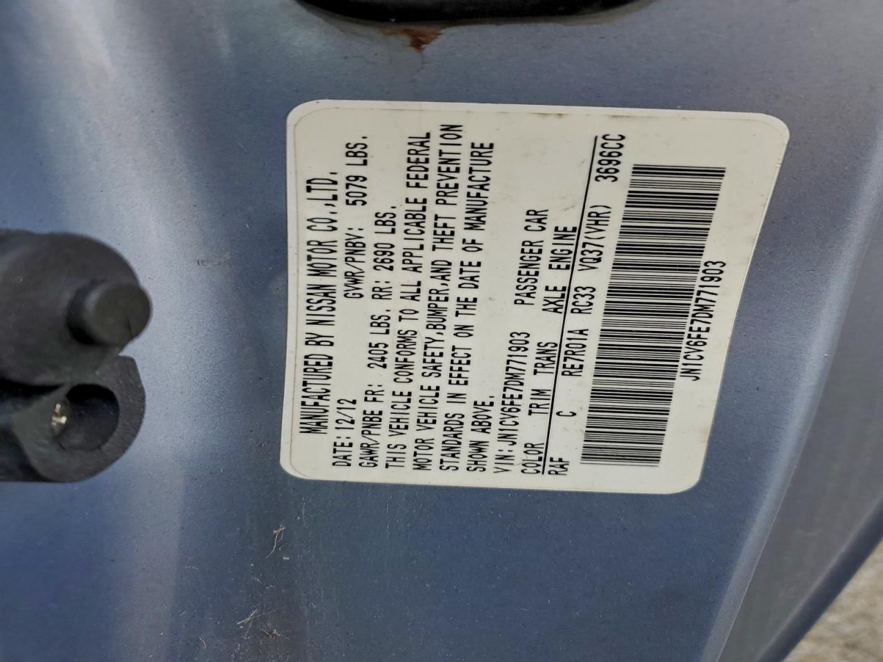 2013 Infiniti G37 Sport