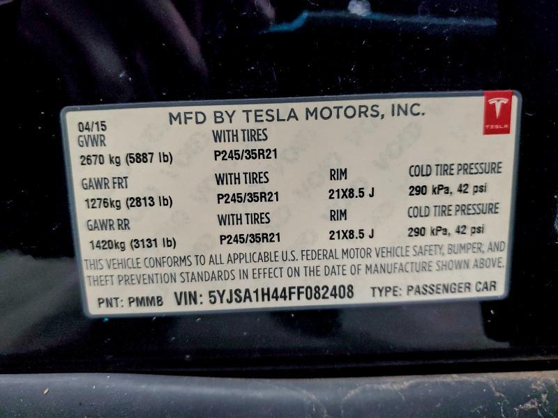 2015 Tesla Model s P85d