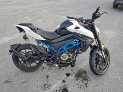 Salvage motorcycles for sale at Dunn, NC auction: 2025 Cfhg 300NK