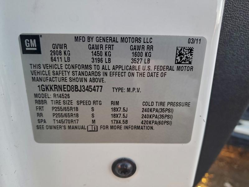 2011 GMC Acadia sle