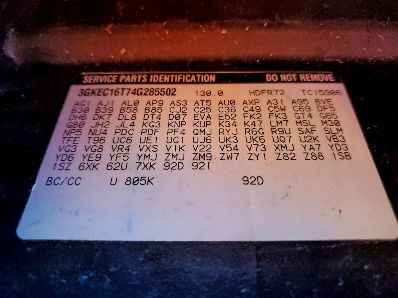 2004 GMC Yukon xl C1500