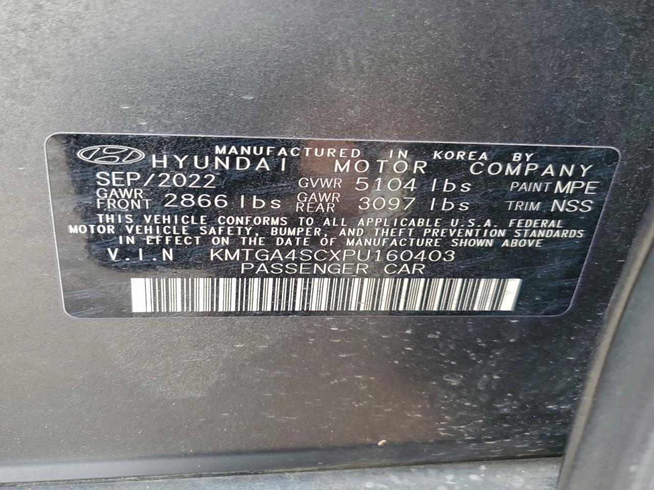 2023 Genesis G80 Sport Prestige